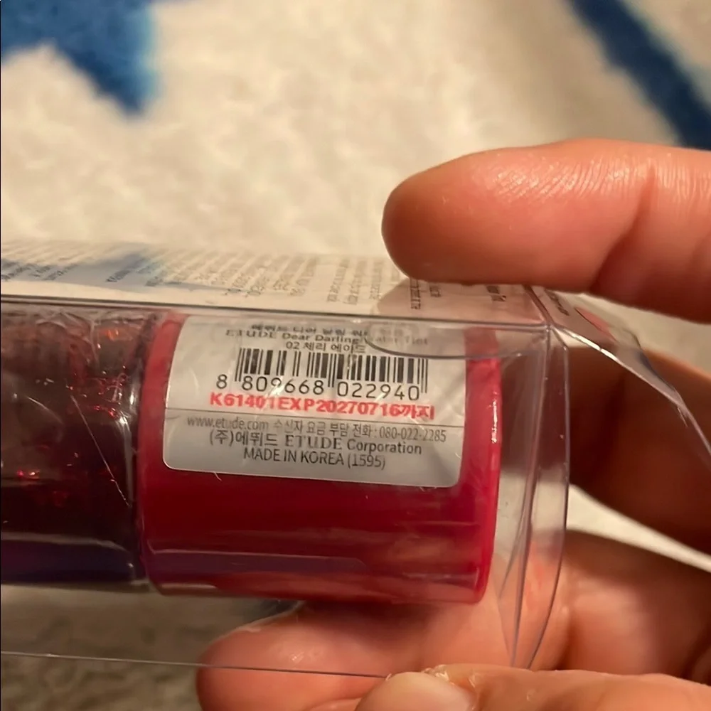 Etudes Studio Water Tint Lip Balm - Vibrant Red